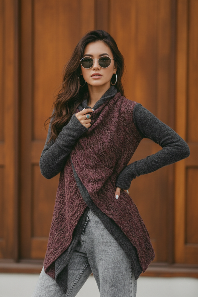 Convertible Jacket Mila Red