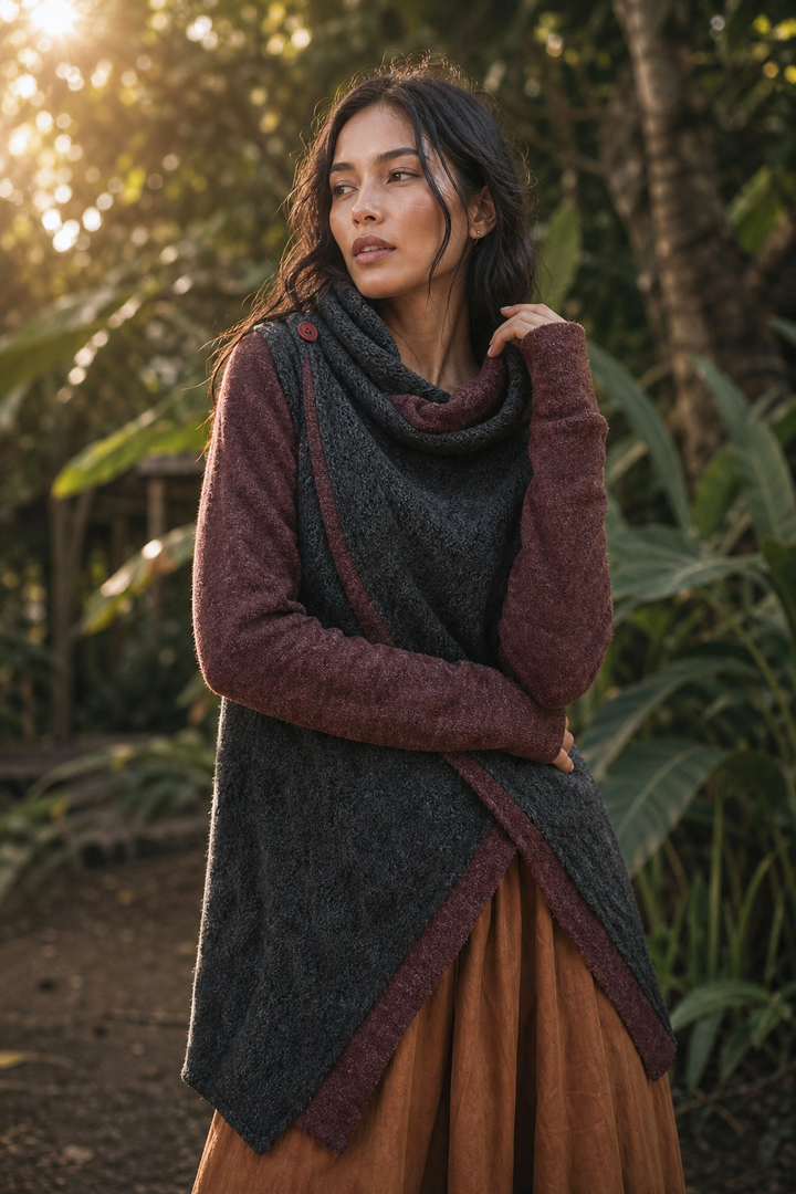 Convertible Jacket Mila Red