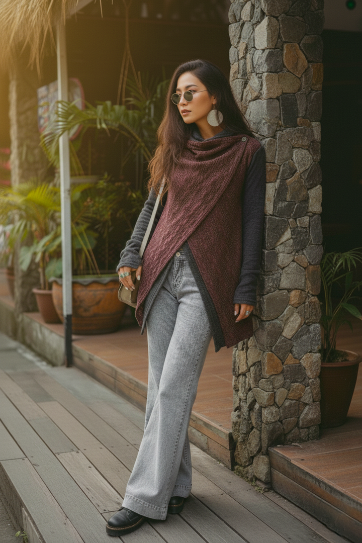 Convertible Jacket Mila Red