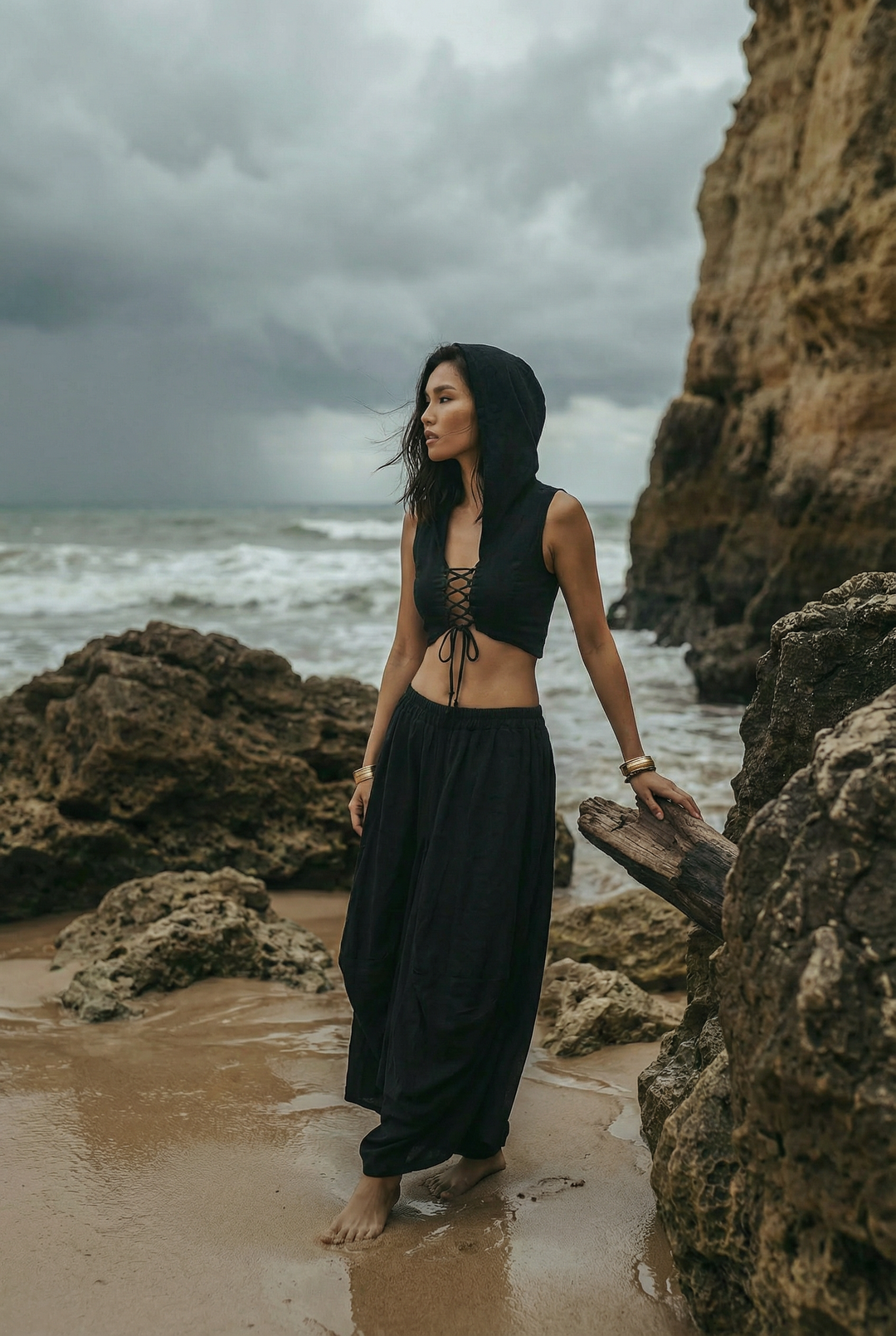Leilani Maxi Skirt Black