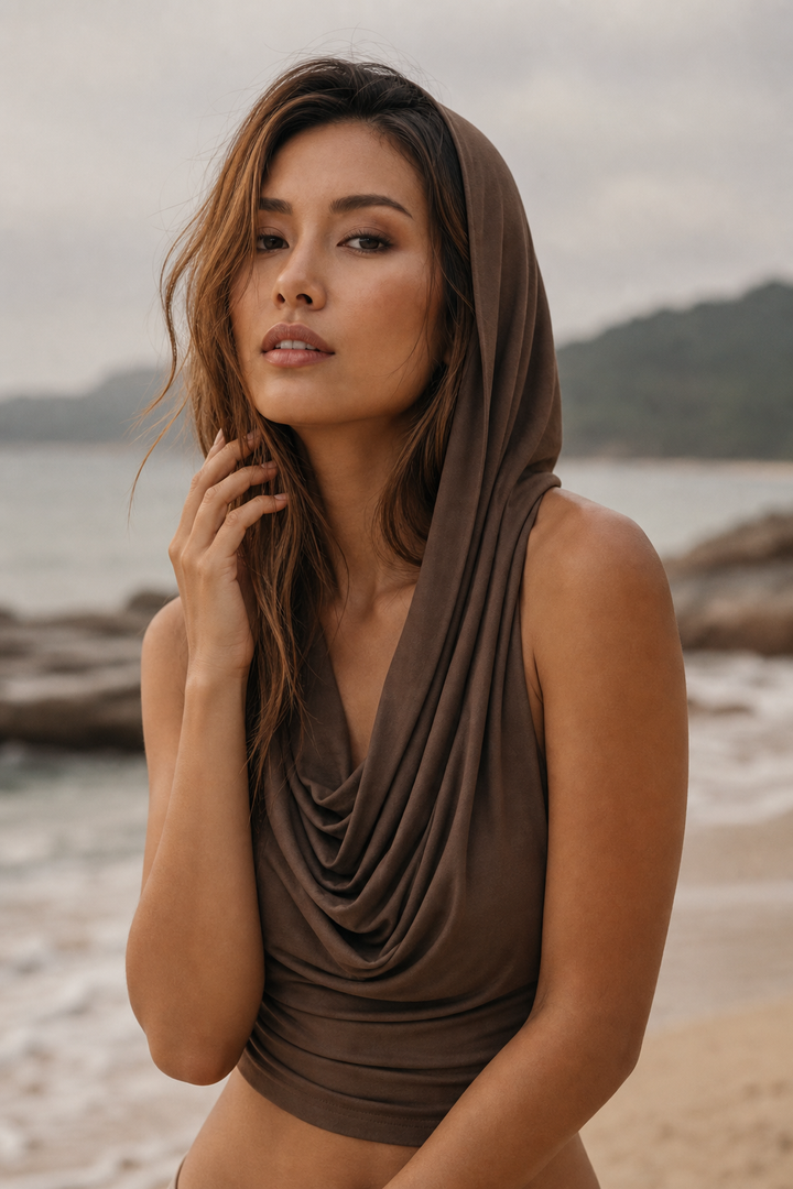 Backless Hood Top Murrala Chai