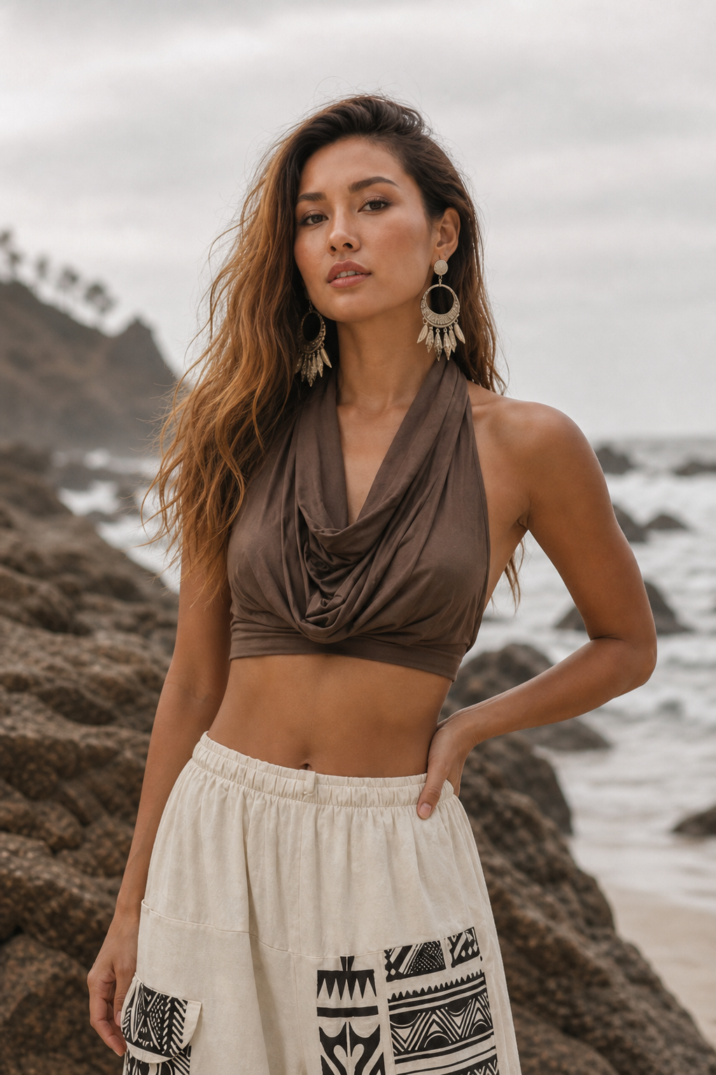Backless Hood Top Murrala Chai