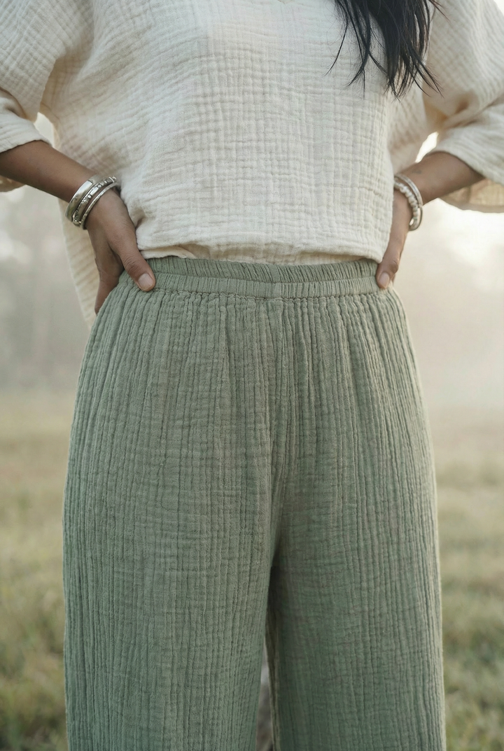 Malia Pants Sage Grey