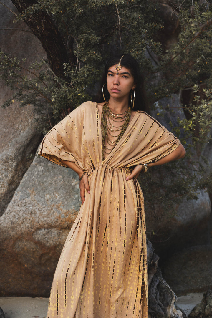 Nola Dress Beige