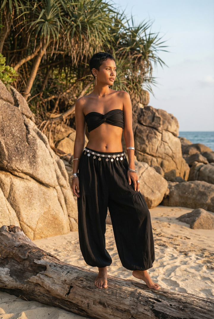 Natural Yoga Pants Aura Black