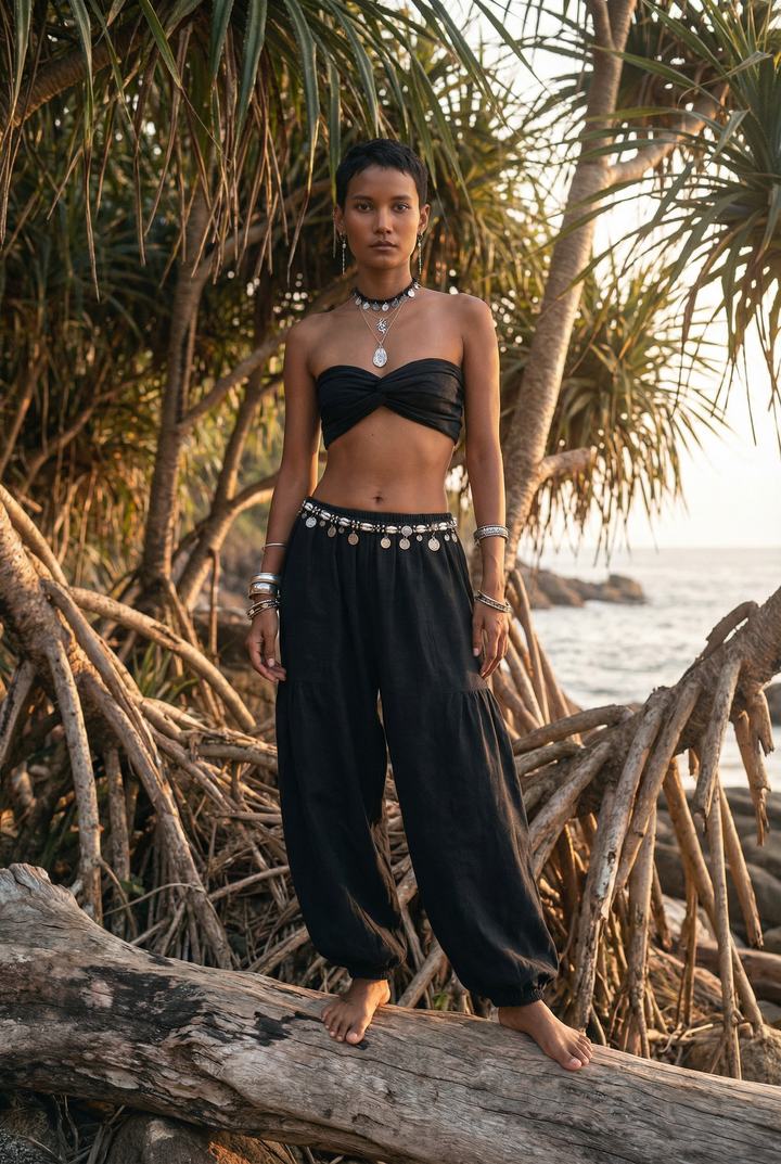 Natural Yoga Pants Aura Black