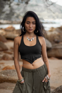 Crop Top Aluna Beige