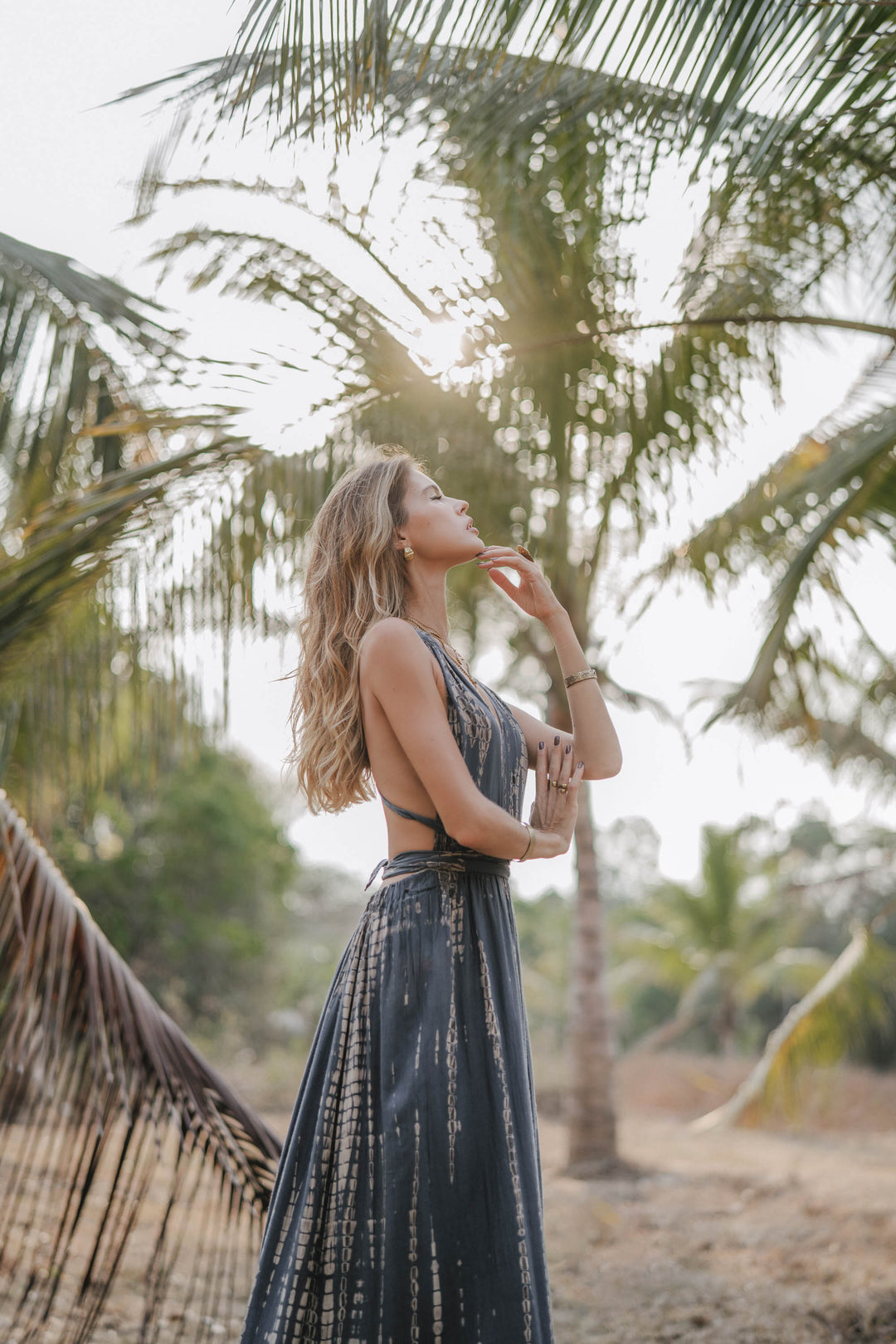 long tie dye dress Boho Tie Dye Maxi Dress Kiana for Women | Comfortable & Elegant Summer Dress