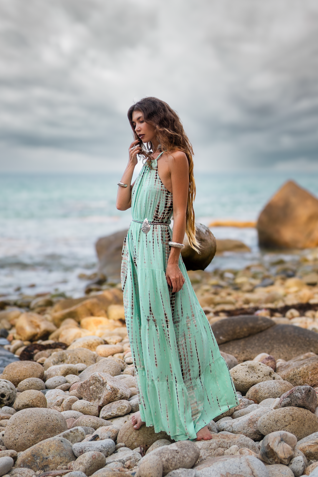 Gaya Dress Turquoise Gaya Dress Turquoise