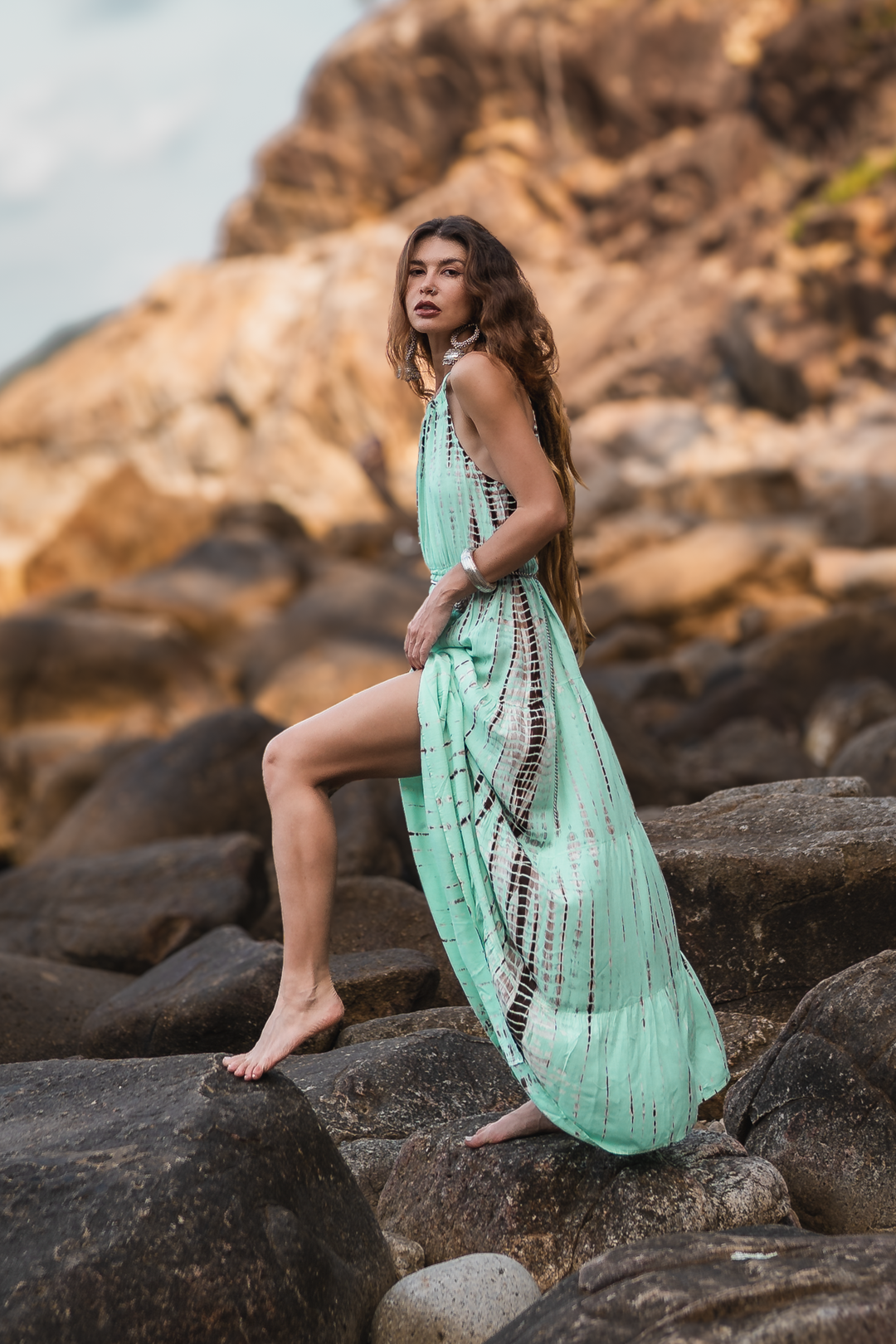 Gaya Dress Turquoise Thaluta Gaya Dress Turquoise Thaluta