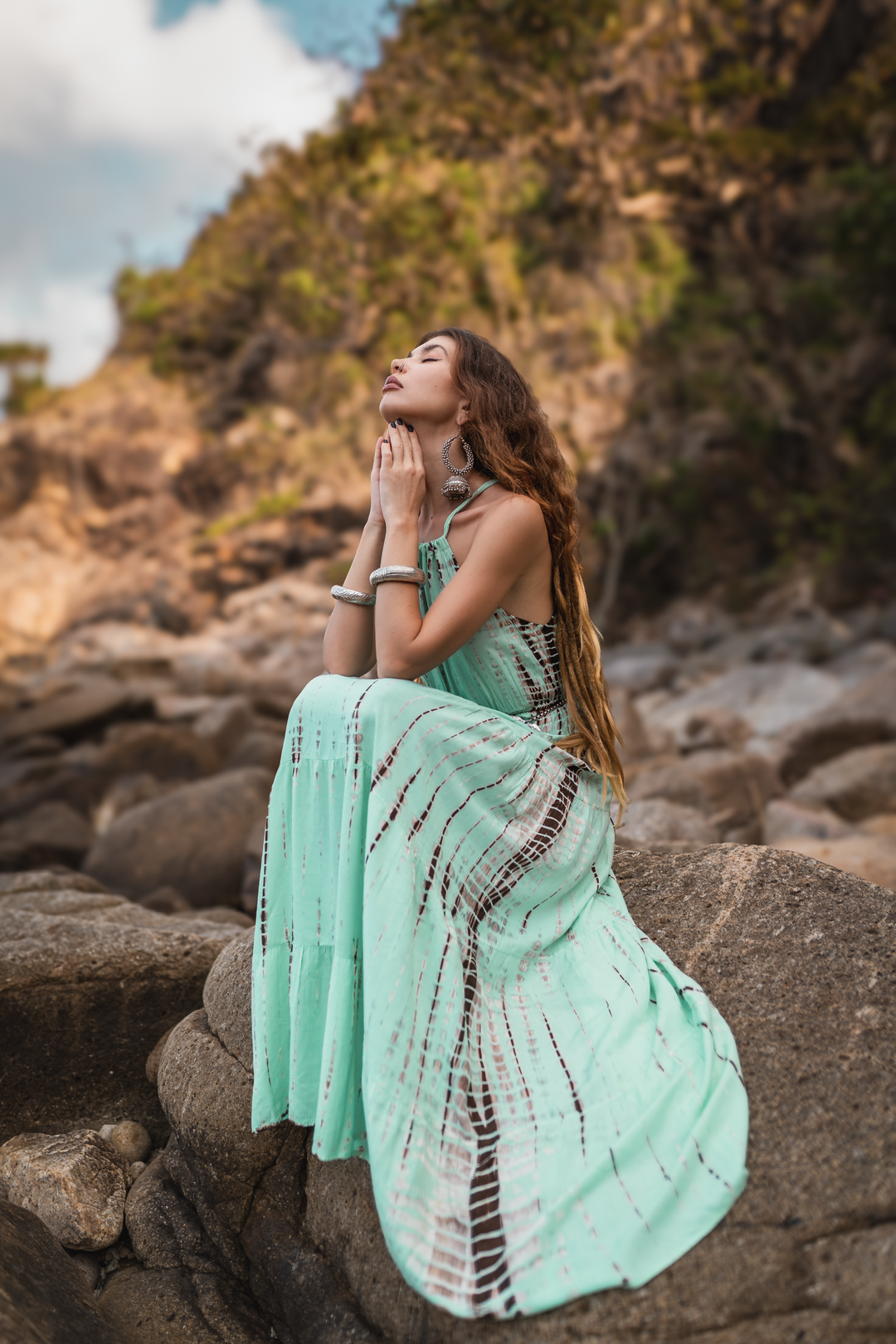 Gaya Dress Turquoise Gaya Dress Turquoise