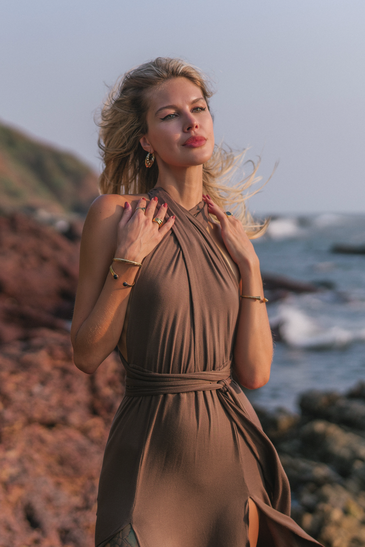 Zephyra Dress Chai