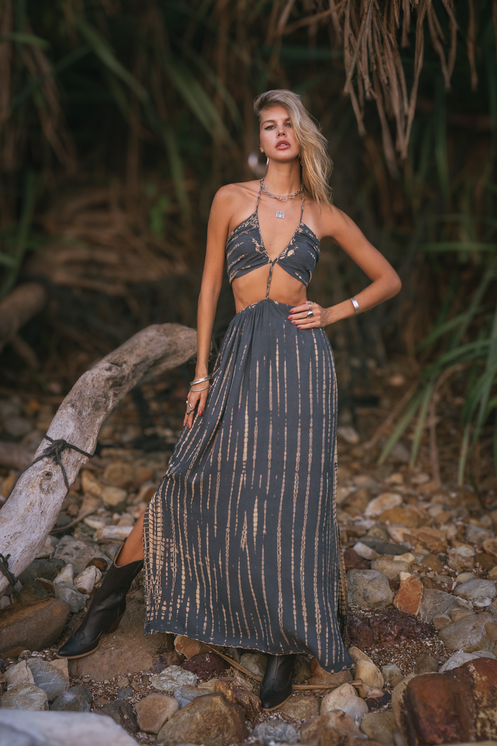 Aphrodite Dress Dark Grey