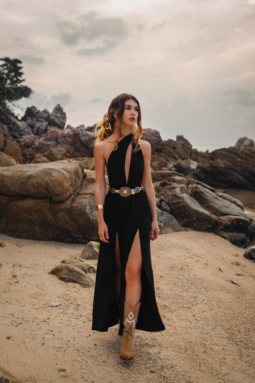 Zephyra Dress Black Thaluta Zephyra Dress Black Thaluta