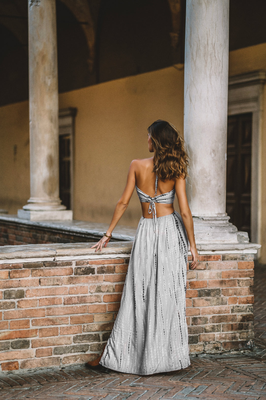 Aphrodite Dress Light Grey