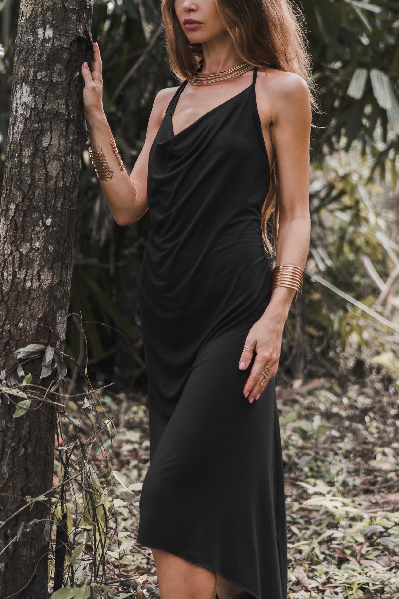 Bellona Dress Black – Thaluta