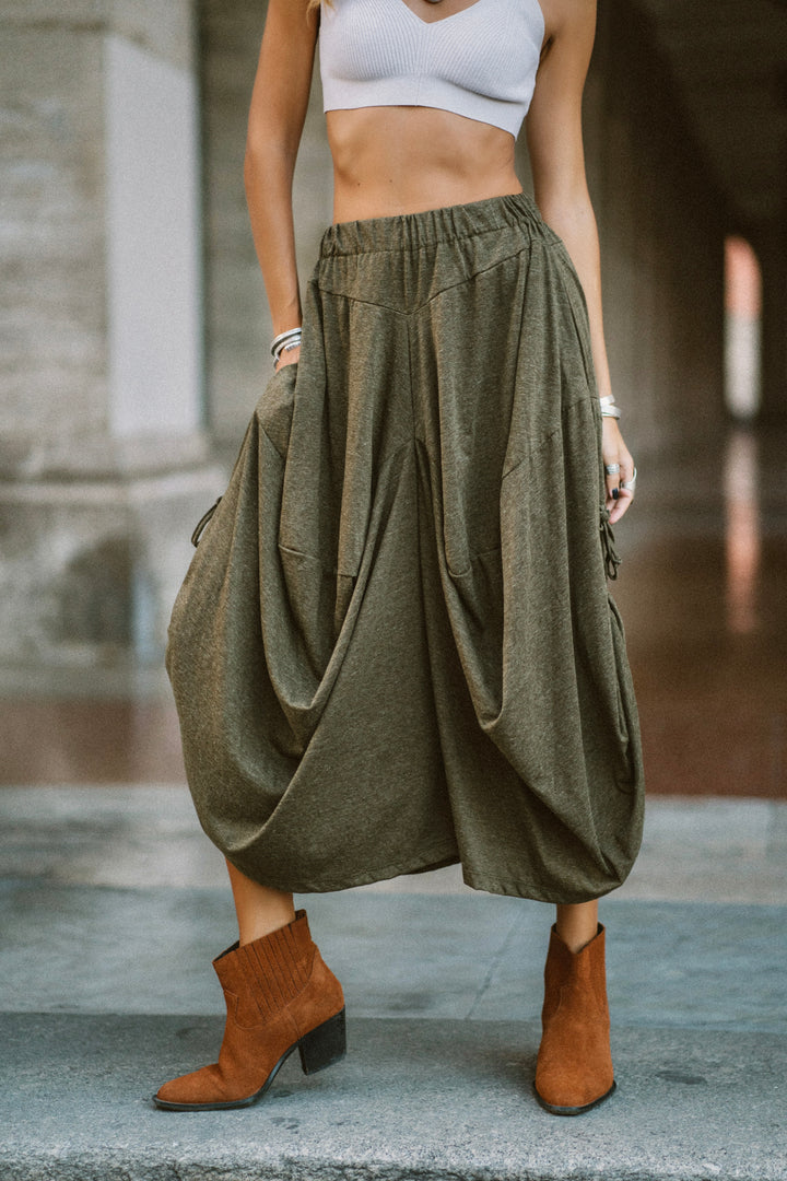Boho Skirt Amisha Olive