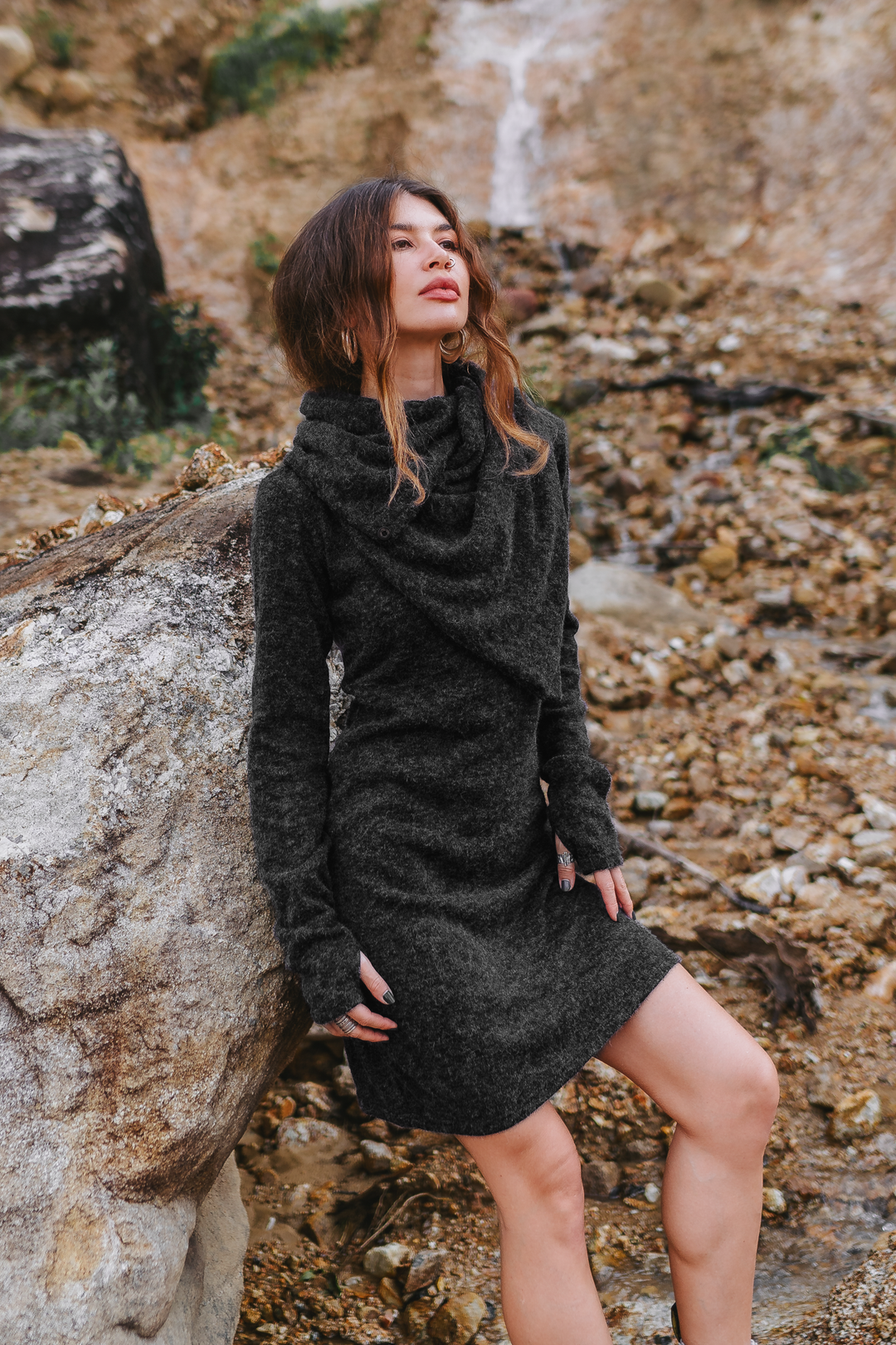 Sweater Dress Tinúviel Black