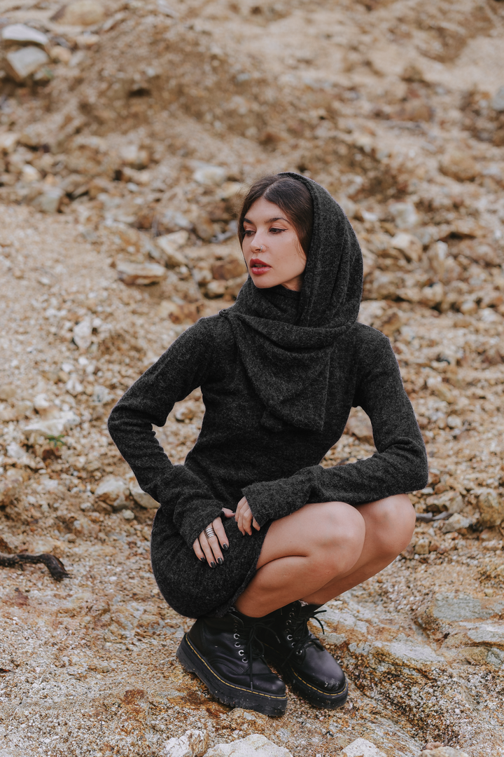 Sweater Dress Tinúviel Black