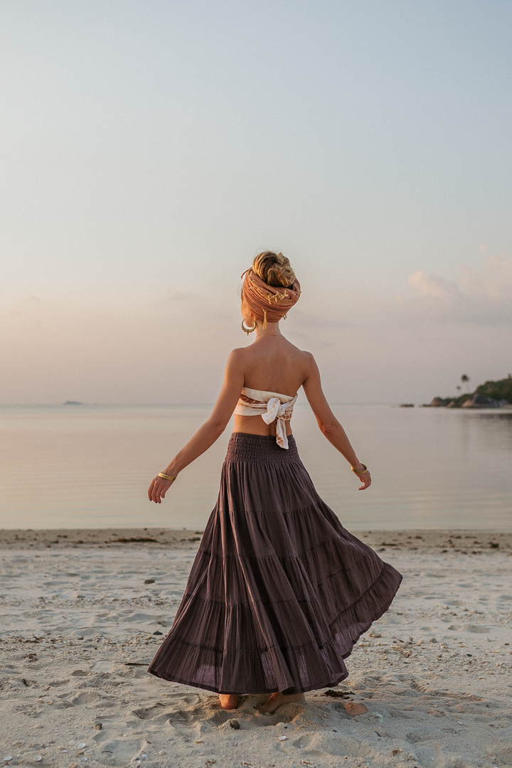 Maxi Skirt Moana Brown