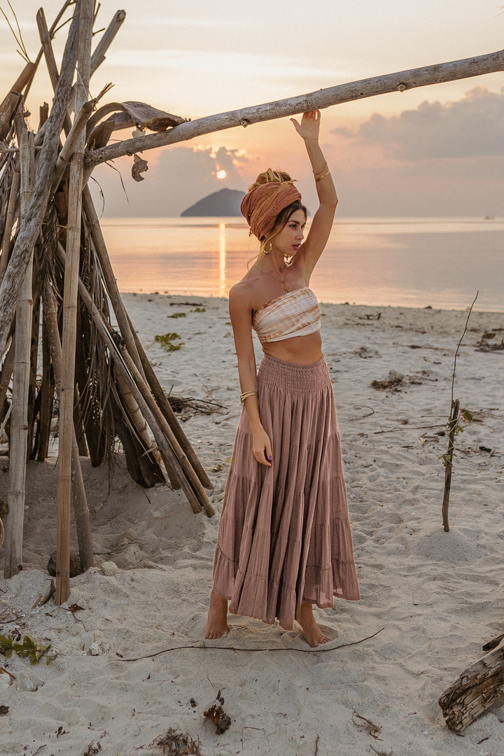 Maxi Skirt Moana Desert Rose