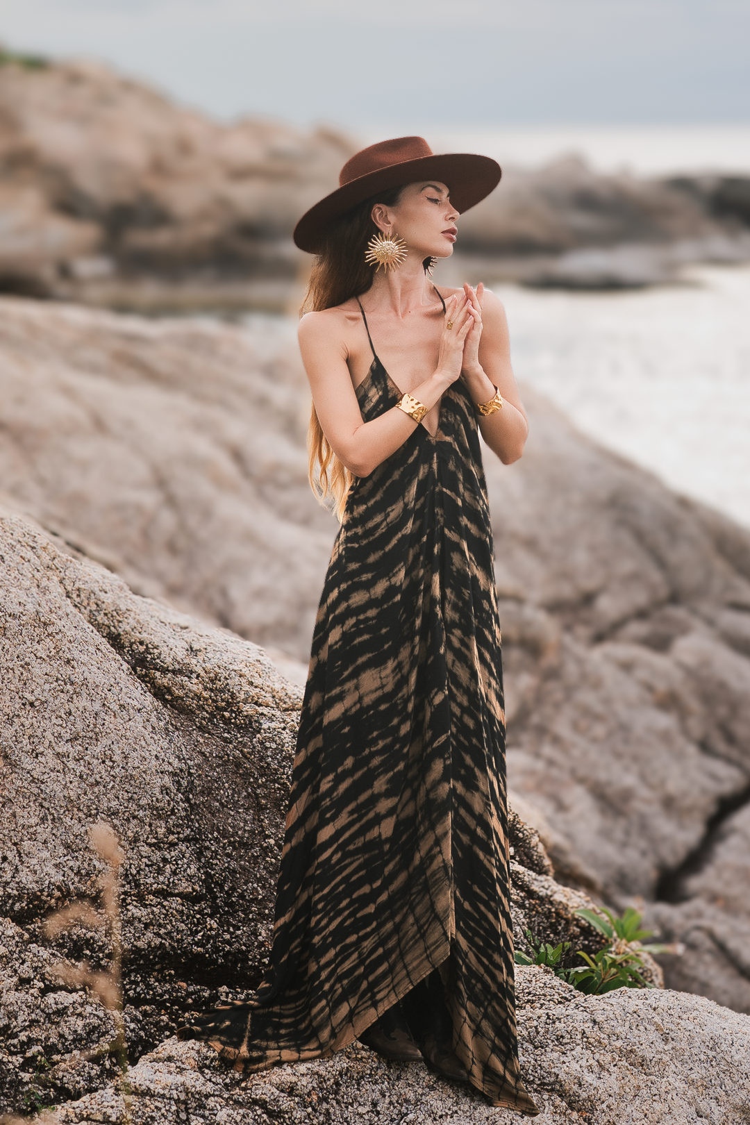 Zendaya Dress Bronze