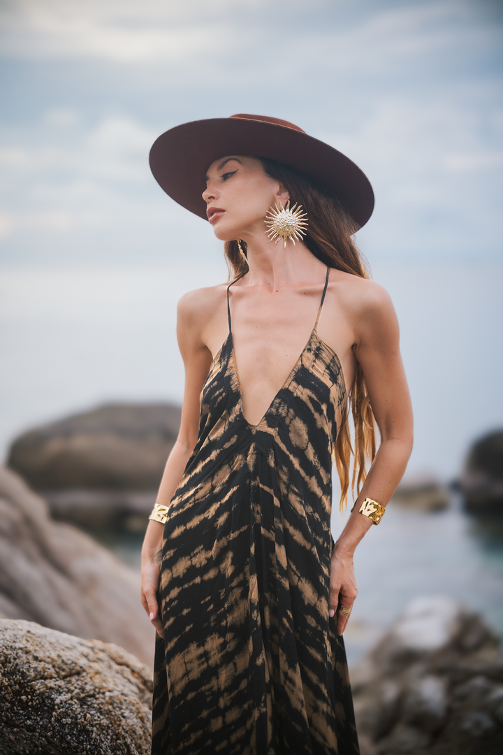 Zendaya Dress Bronze