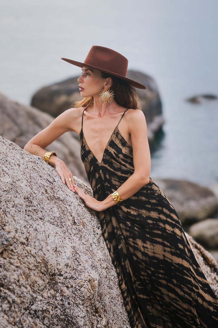 Zendaya Dress Bronze