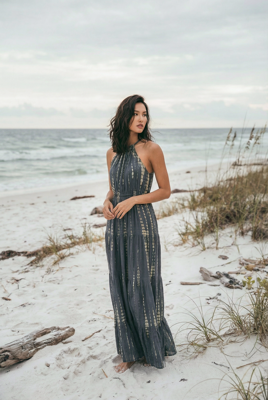 Gaya Dress Dark Grey