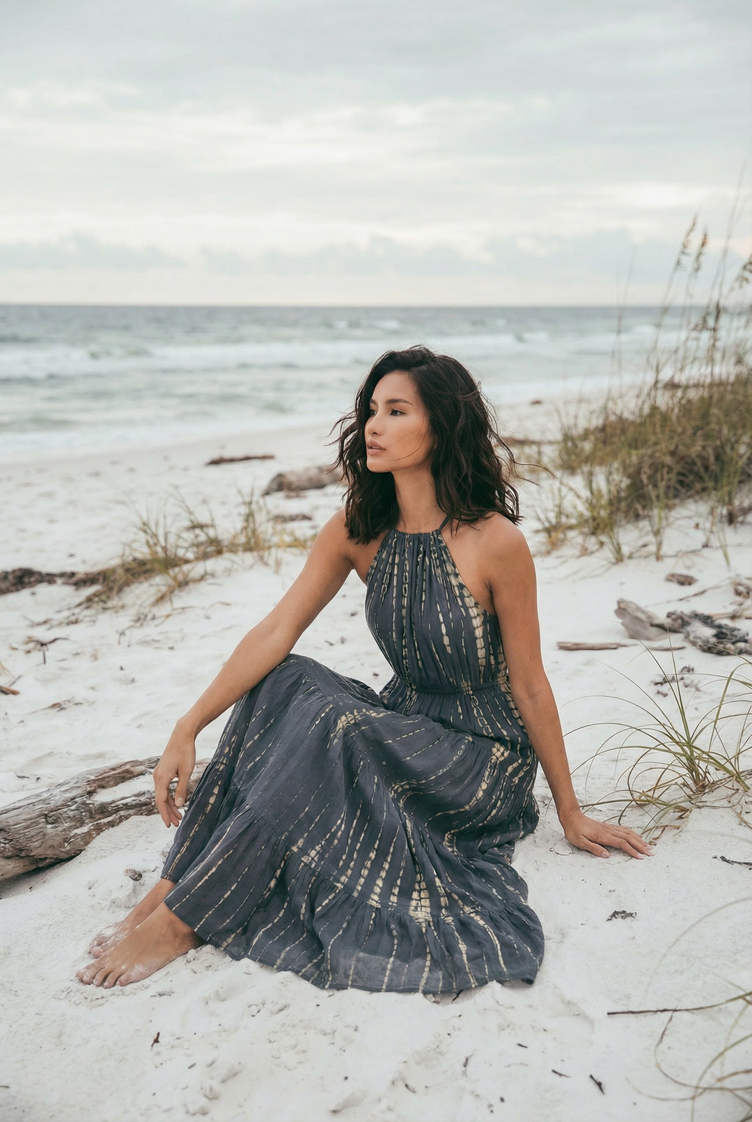 Gaya Dress Dark Grey