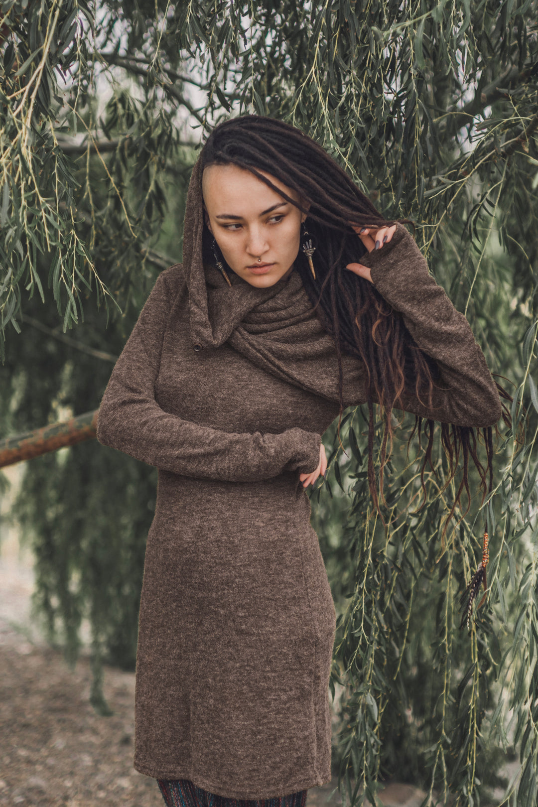 Sweater Dress Tinúviel Brown