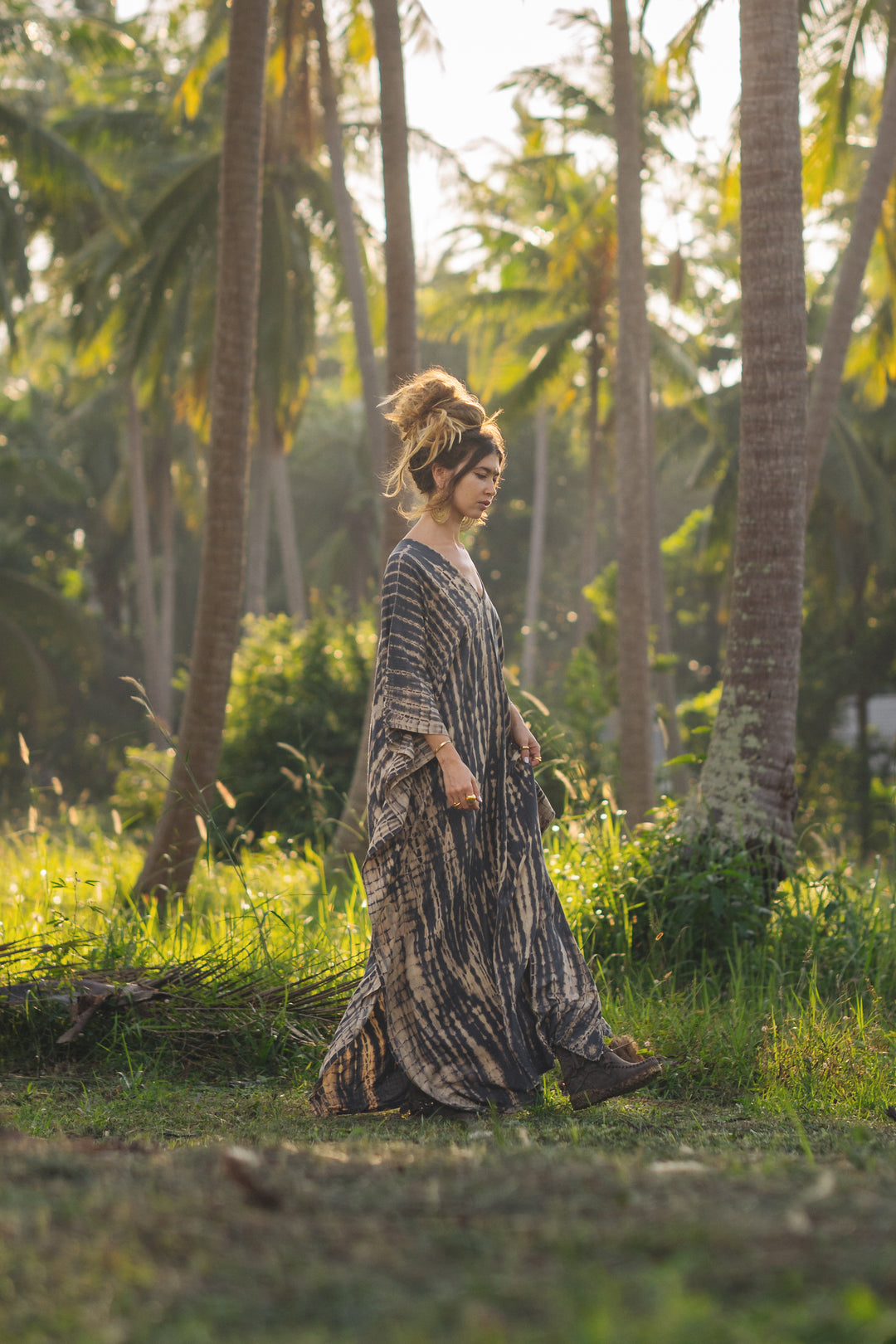 Plus Size Women Sexy Batik Tie Dye Maxi Lagenlook Long Dresses Plus Size Women Sexy Batik Tie Dye Maxi Lagenlook Long Dresses