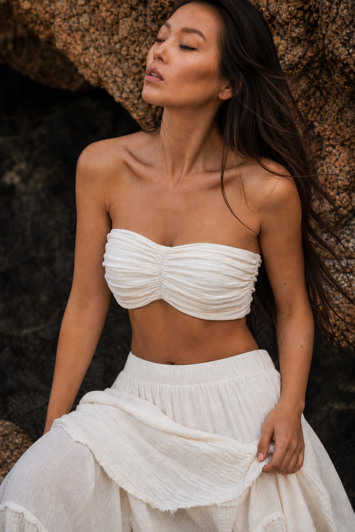 Mira Cotton Top Undyed