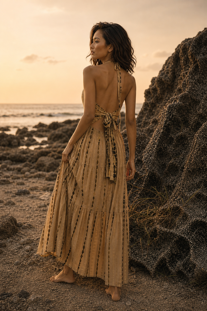 Nilin Dress Beige