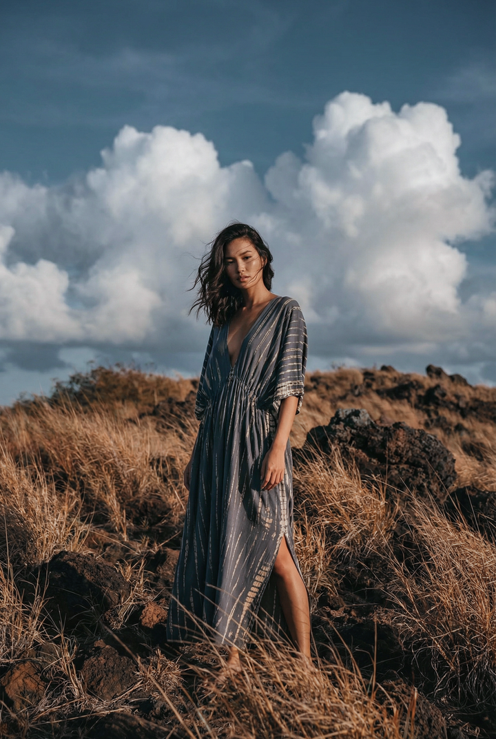 Nola Dress Dark Grey
