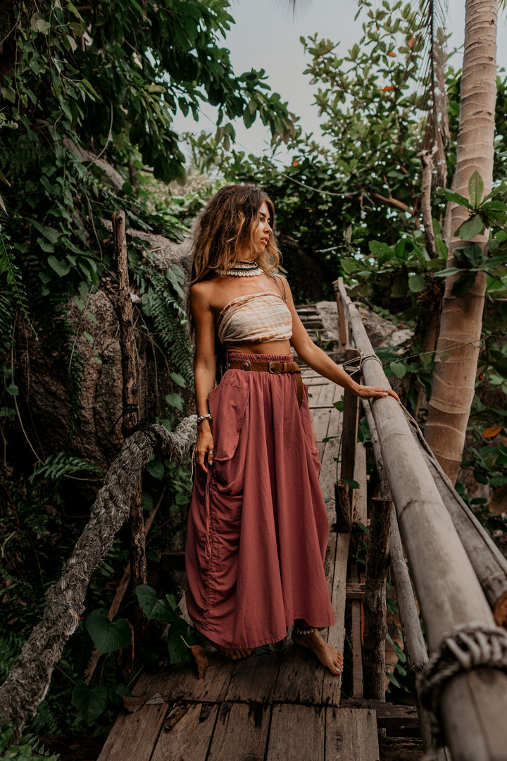 Maxi Skirt Alaina Rust