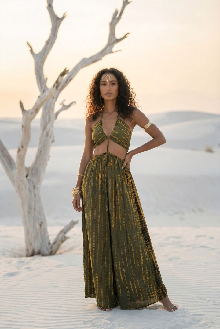 Aphrodite Dress Olive