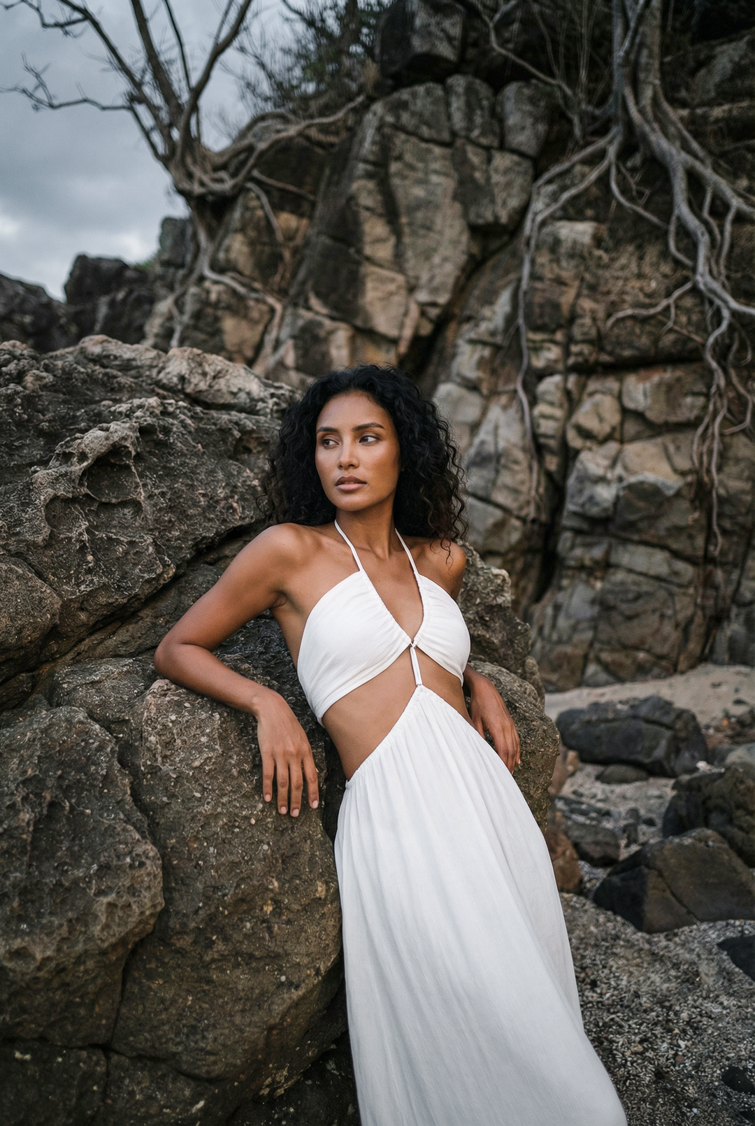 Aphrodite Dress White