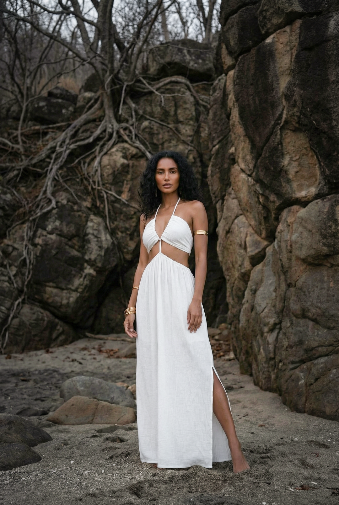 Aphrodite Dress White