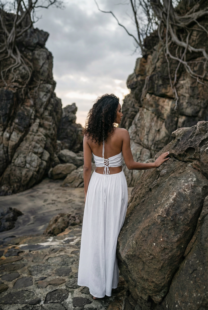 Aphrodite Dress White