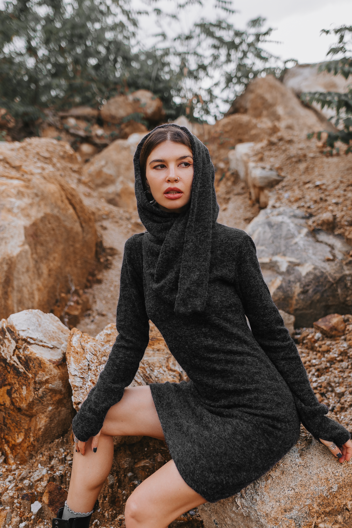 Sweater Dress Tinúviel Black