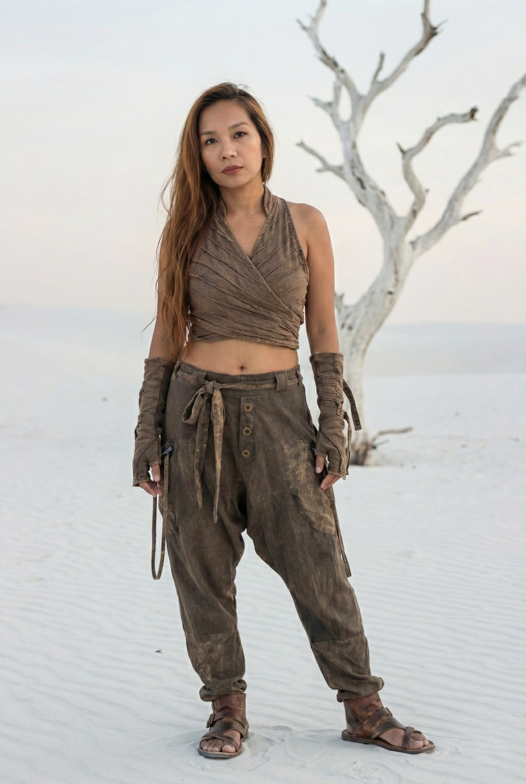 Cyberpunk Harem Pants Women & Men Nebula