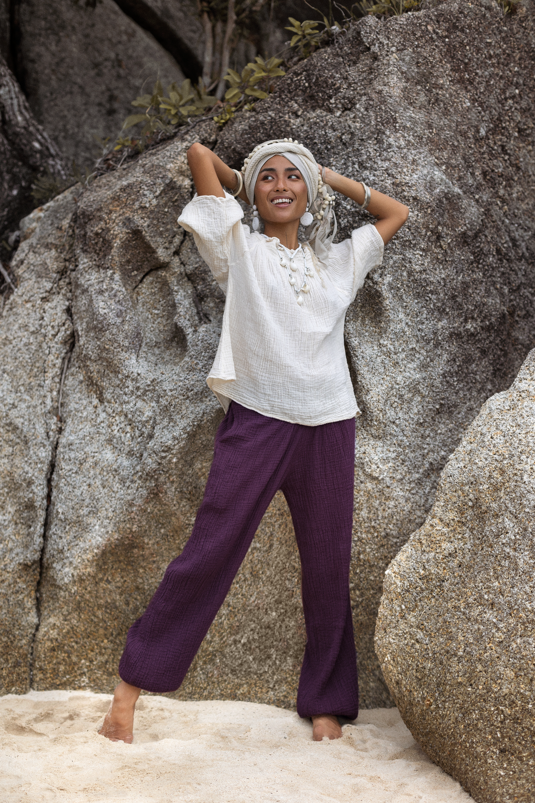 Yogana Pants Purple