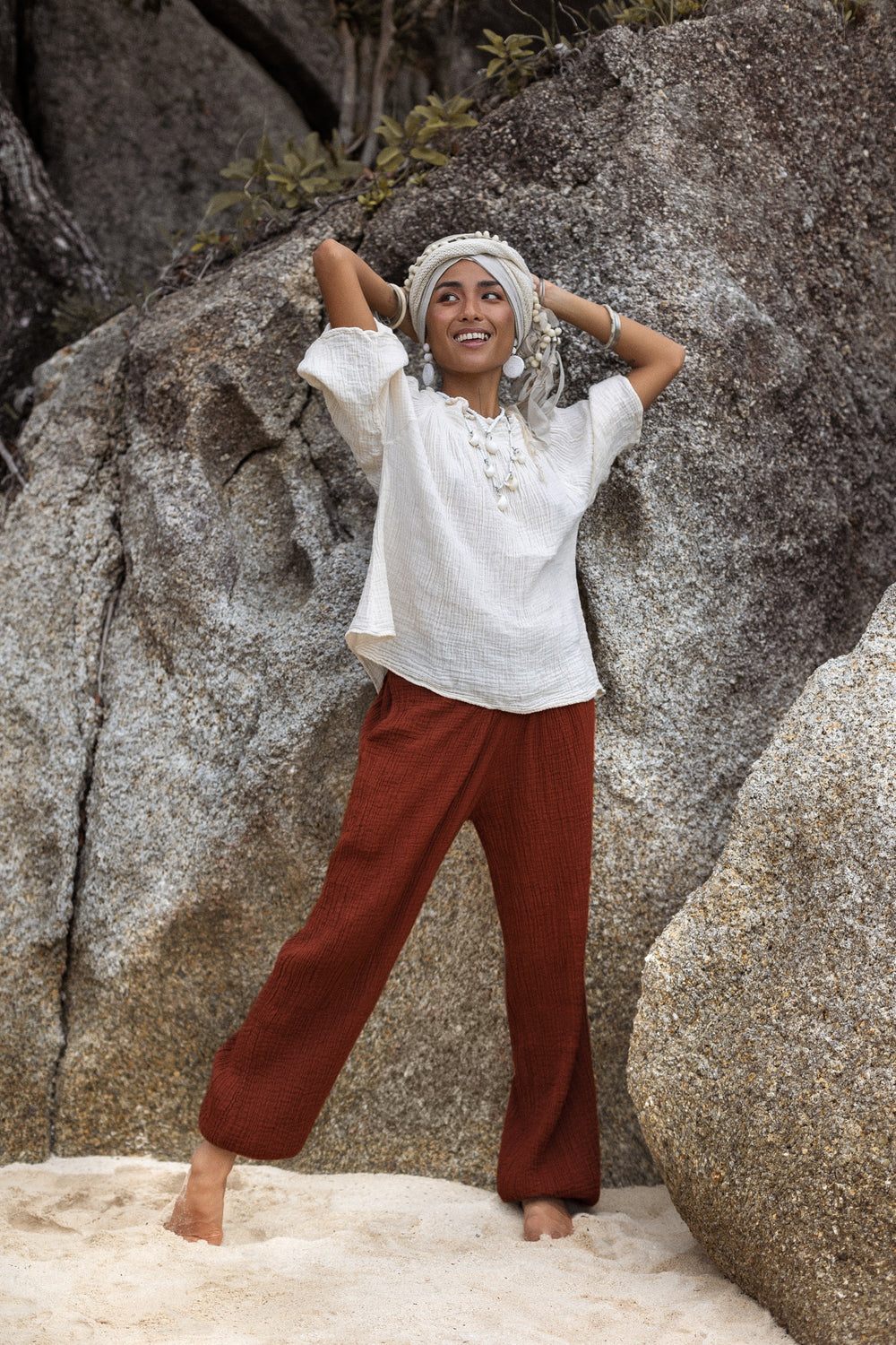 Yogana Pants Rust