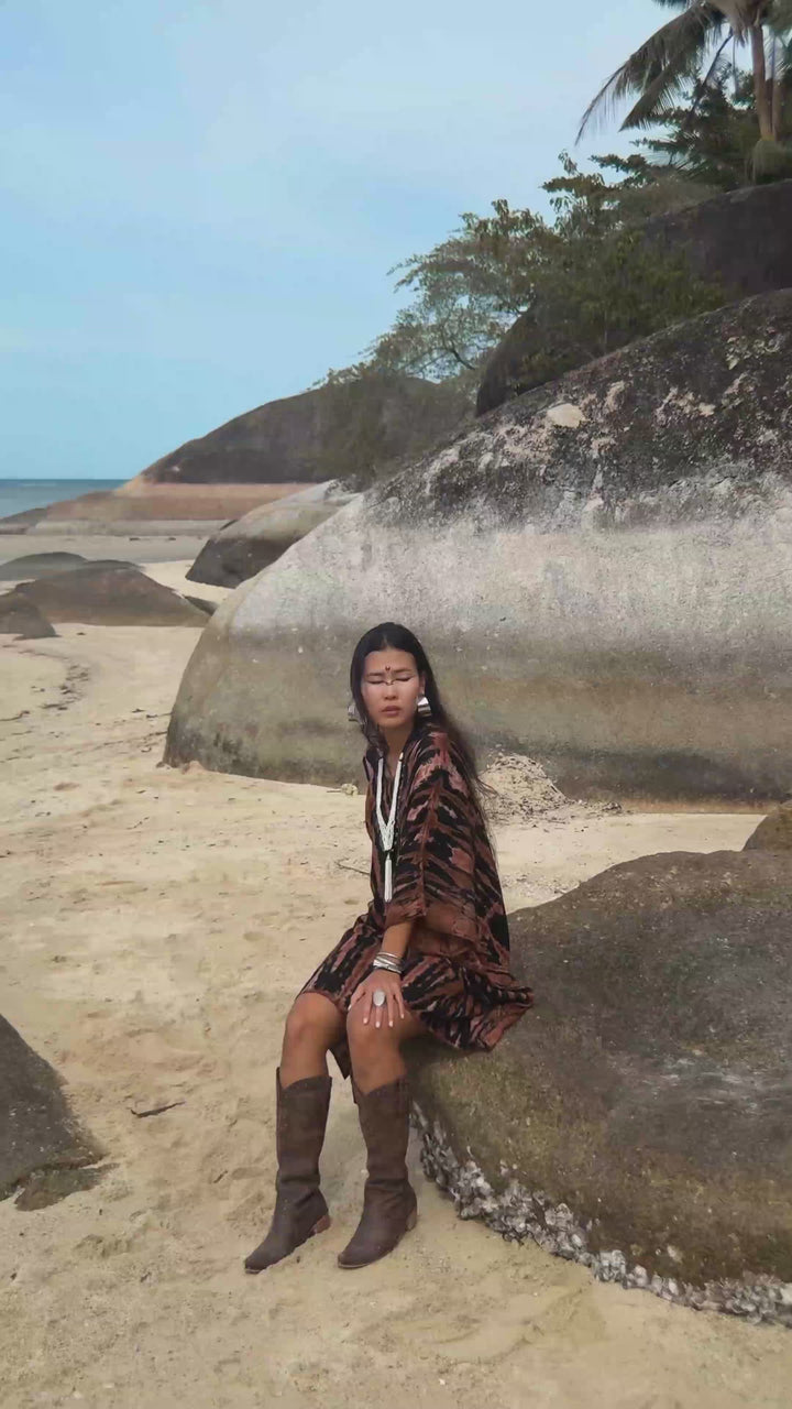 Sakari Tie Dye Dress