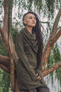 Sweater Dress Freyja Brown