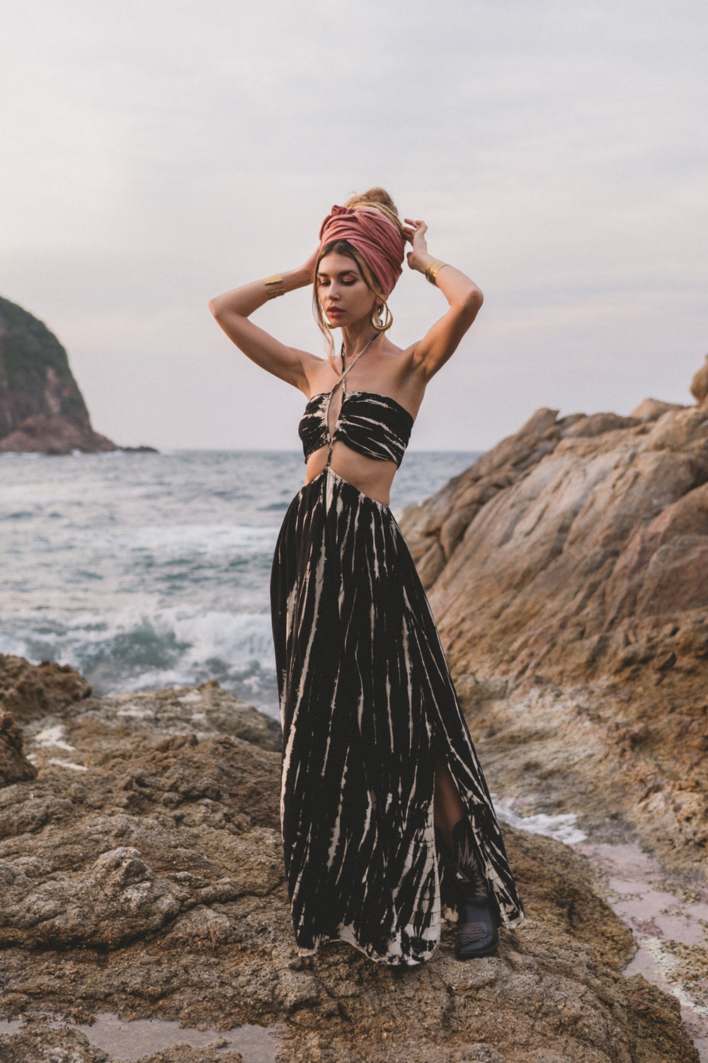 boho dress thailand Wholesale Thailand Coral Maxi Summer Dress, Romantic Long Dress For Women, Boho Dress, Off the Shoulder, Fit Empire Waist Dress, Bridesmaid for your store
