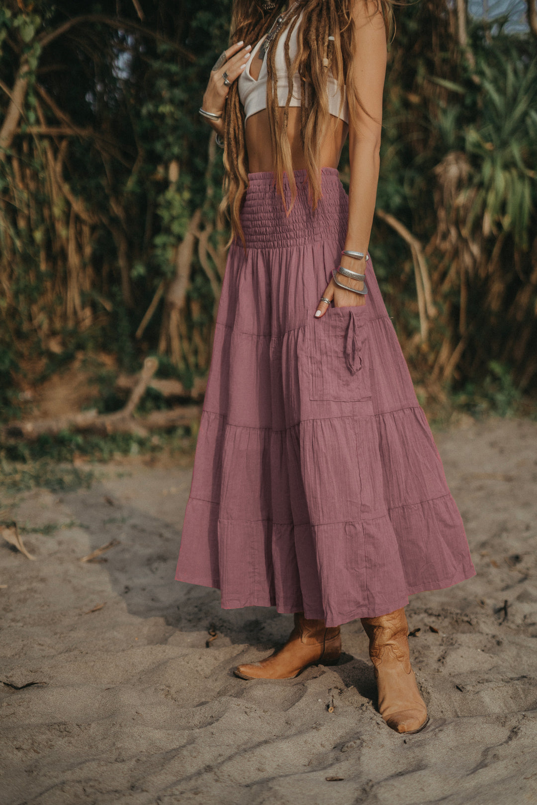 Maxi Skirt Calypso Violet