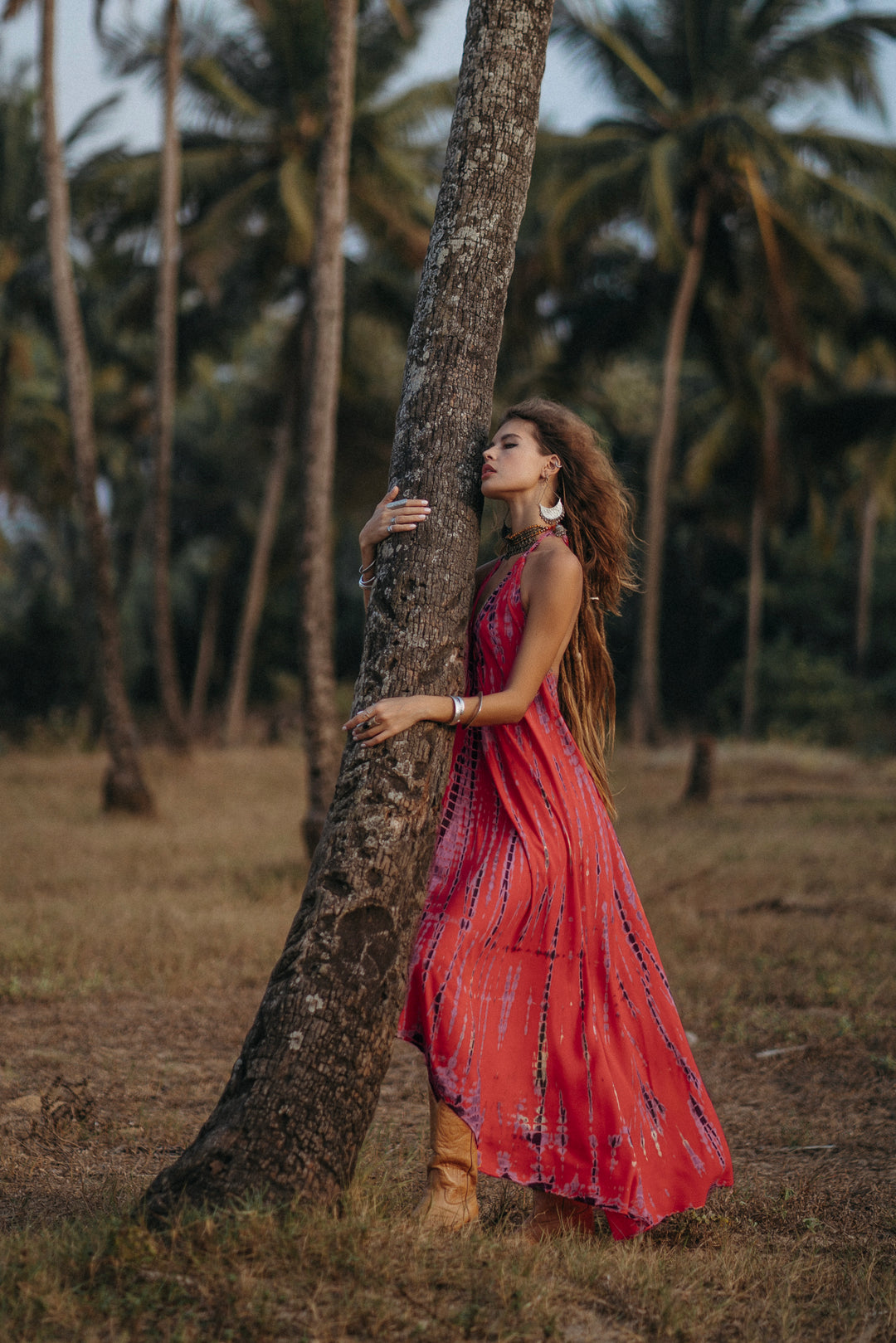 red flamingo dress Flamenco dress from the Viva La Feria collection, Amapola model, red color
