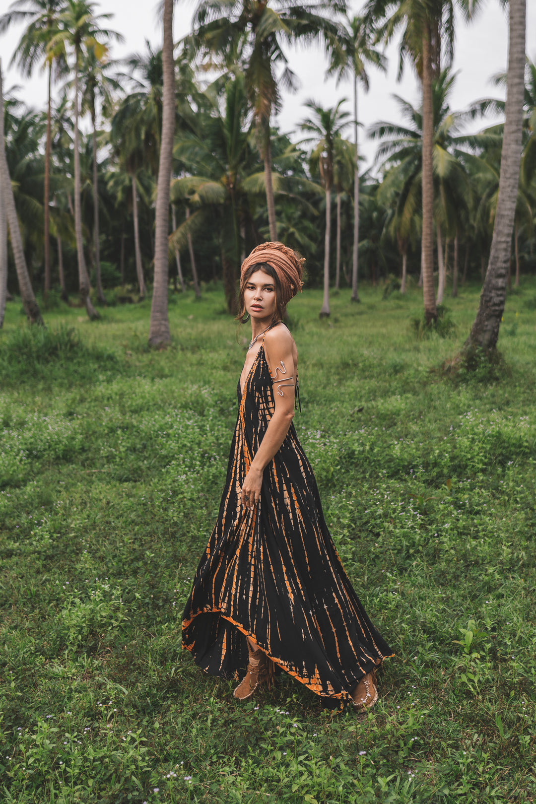 Flamingo Tie Dye Dress Phoenix